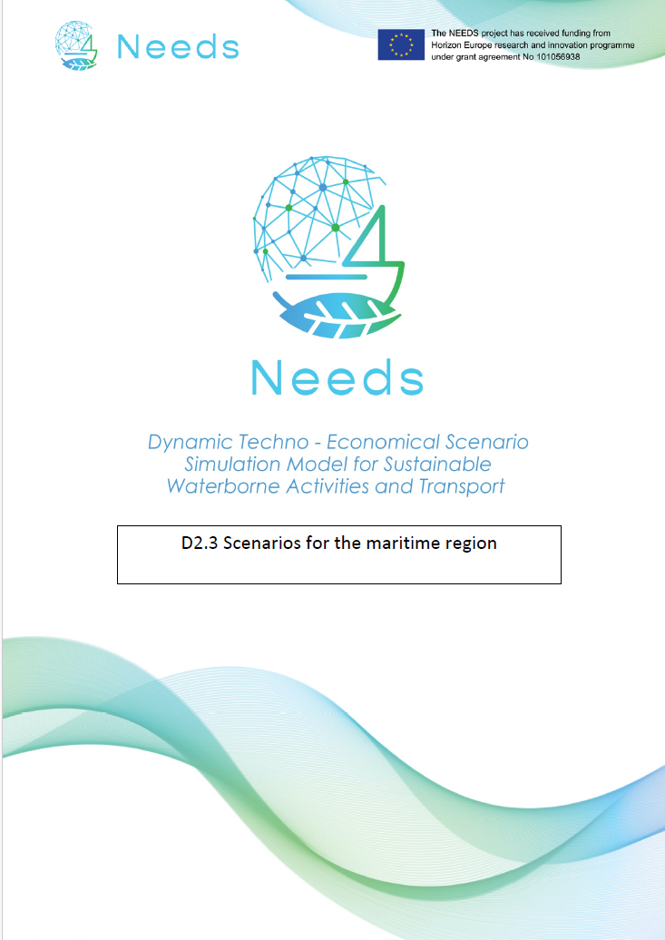 D2.3 Scenarios for the maritime region
