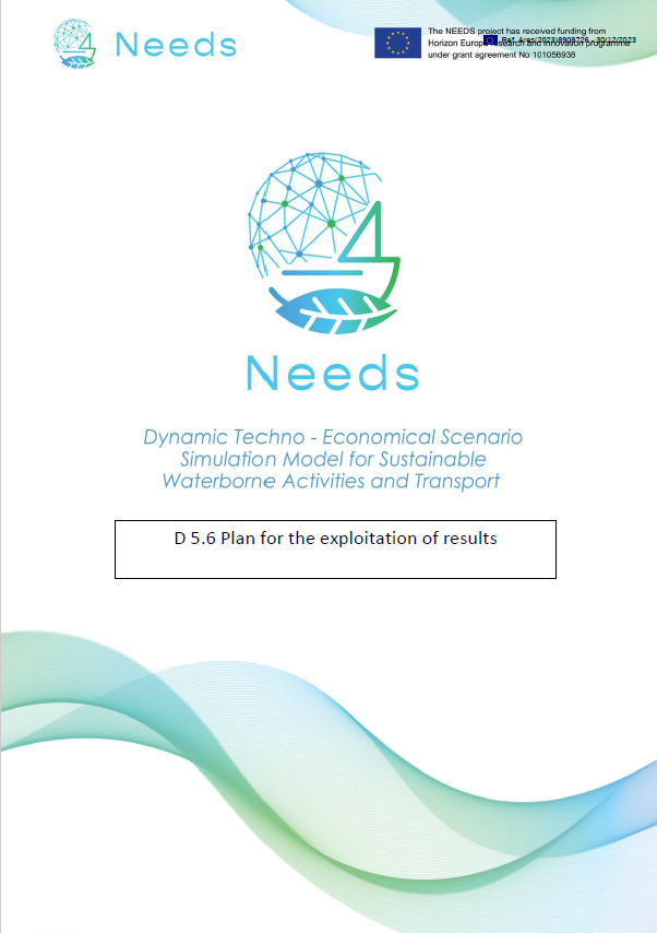 D5.6 Plan for the exploitation of results